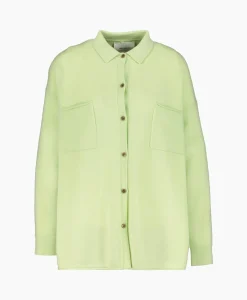 Lisa Yang Pullover Julica Mint*Dames Truien