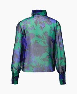 Liu Jo Blouse C/Fiocco Blauw*Dames Blouses