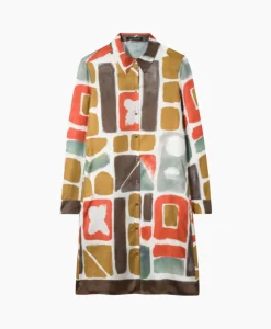 Luisa Cerano Midi Jurk 798495/3626-0 Diverse*Dames Jurken