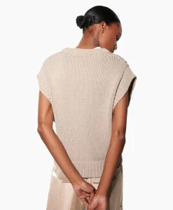 Luisa Cerano Spencer 198404/5323-0 Beige*Dames Truien