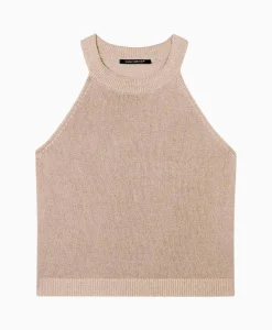 Luisa Cerano Top 198398/5335-0 Beige*Dames T-Shirts & Tops