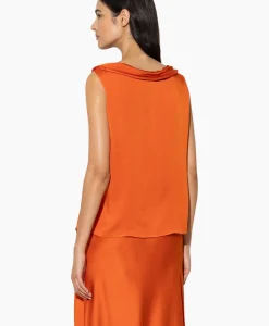 Luisa Cerano Top 298456/3618-0 Oranje*Dames Blouses