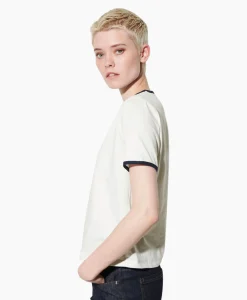 Luisa Cerano T-Shirt Korte Mouw 398144/7799-0 Off White*Dames T-Shirts & Tops