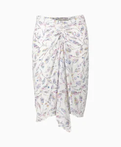 Marant Étoile Marant Etoile Midi Rok Diamani-Ga Ecru*Dames Rokken