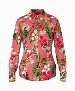 Marccain Collectie Blouse Vc 51.42 J28 Licht Rood*Dames Blouses