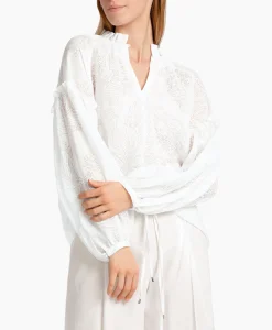 Marccain Collectie Blouse Wc 51.41 W77 Wit*Dames Blouses