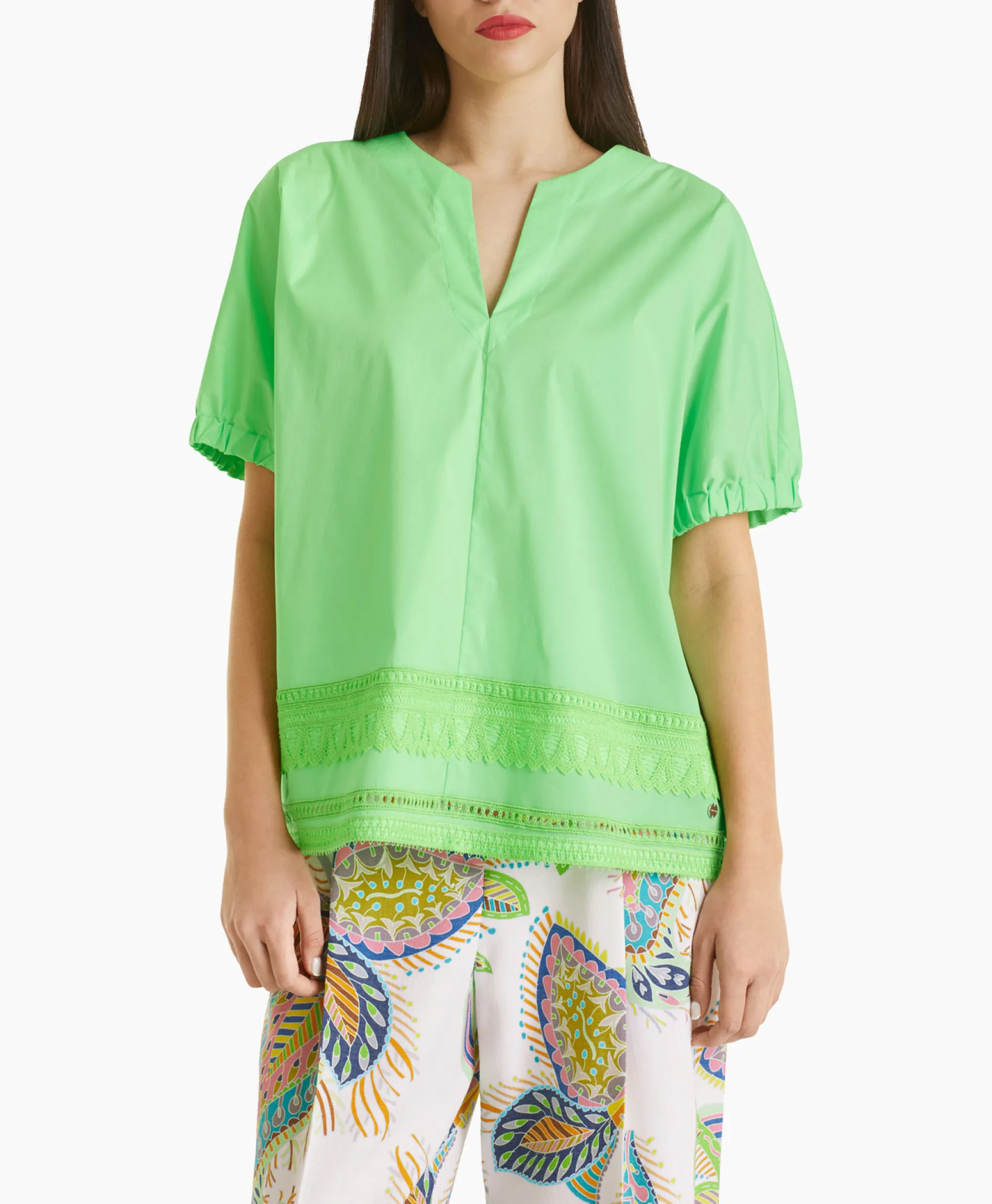 Marccain Collectie Blouse Wc 51.34 W93 Groen*Dames Blouses