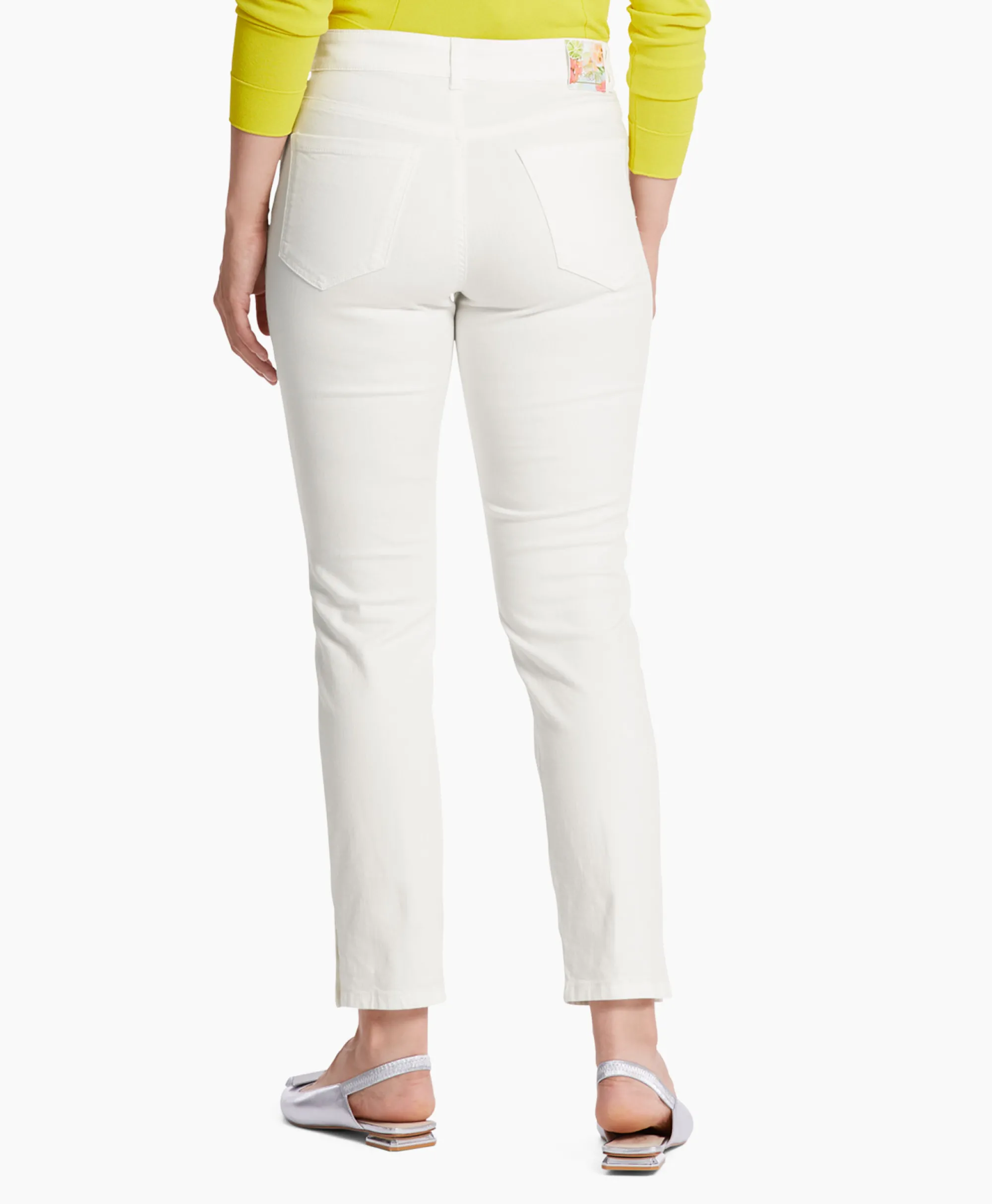 Marccain Collectie Jeans Wc 82.13 D69 Off White*Dames Broeken
