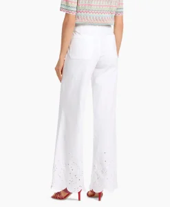 Marccain Collectie Jeans Wc 82.19 D64 Wit*Dames Broeken