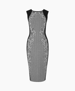 Marccain Collectie Jurk Vc 21.36 M66 Print + 2 Kleurig*Dames Bruiloftskleding