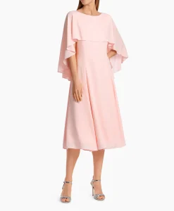 Marccain Collectie Jurk Wc 21.70 W90 Zalm*Dames Bruiloftskleding