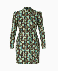 Marccain Collectie Jurk Wc 21.04 J01 Groen*Dames Bruiloftskleding