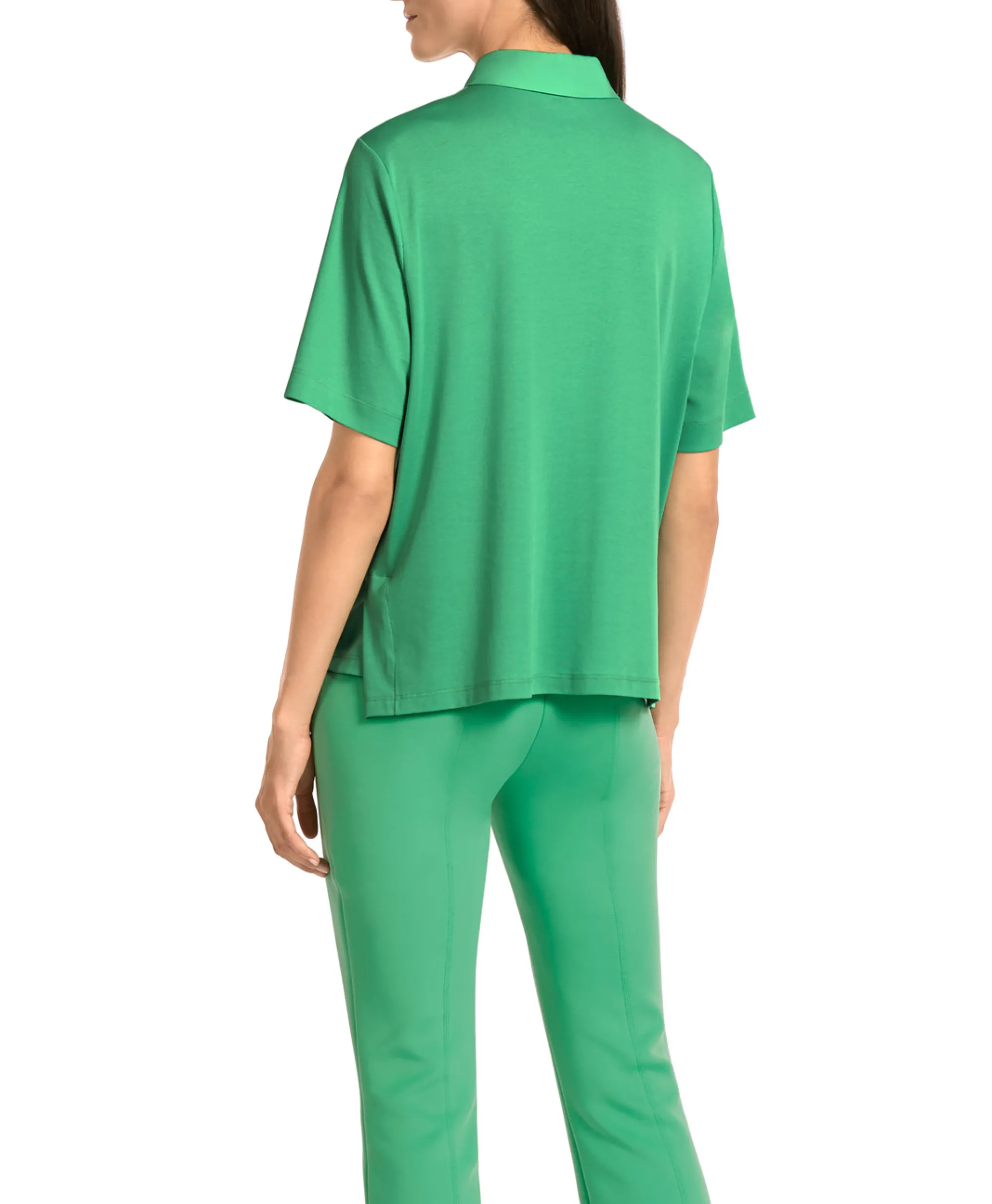 Marccain Collectie Polo Uc 53.05 J14 Groen*Dames Polo's
