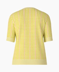 Marccain Collectie Pullover Wc 41.49 M33 Midden Geel*Dames T-Shirts & Tops