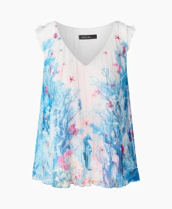 Marccain Collectie Top Wc 61.26 J83 Aqua*Dames T-Shirts & Tops