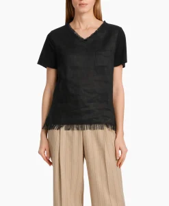 Marccain Collectie T-Shirt Wc 48.41 J79 Zwart*Dames T-Shirts & Tops