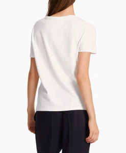 Marccain Collectie T-Shirt Wc 48.32 J06 Off White*Dames T-Shirts & Tops