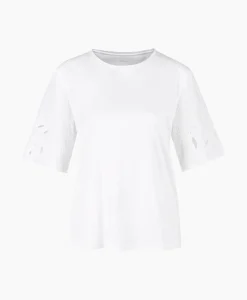 Marccain Collectie T-Shirt Wc 48.62 J81 Wit*Dames T-Shirts & Tops