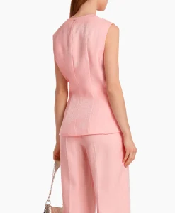 Marccain Collectie Vest Wc 37.04 W84 Zalm*Dames Vesten