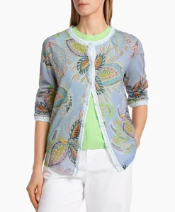 Marccain Collectie Vest Wc 39.32 M44 Licht Blauw*Dames Vesten