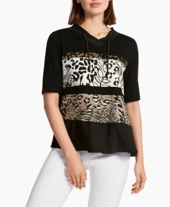 Marccain Sport Blouse Ws 55.05 J88 Zwart*Dames Blouses