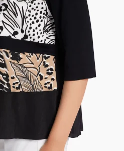 Marccain Sport Blouse Ws 55.05 J88 Zwart*Dames Blouses