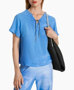 Marccain Sport Blouse Ws 55.07 J67 Donker Blauw*Dames T-Shirts & Tops