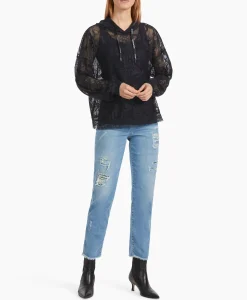 Marccain Sport Pullover Vs 44.15 W59 Blauw*Dames Truien