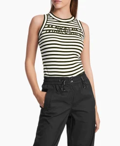 Marccain Sport Top Ws 61.08 J90 Zwart*Dames T-Shirts & Tops