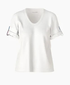Marccain Sport T-Shirt Ws 48.31 J55 Wit*Dames T-Shirts & Tops