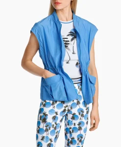 Marccain Sport Vest Ws 37.03 W47 Donker Blauw*Dames Vesten