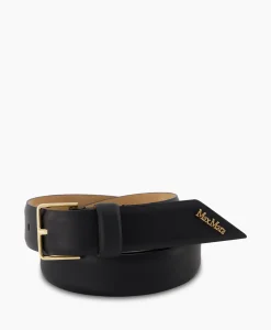 Maxmara Riem Newbuckle30 Zwart*Dames Riemen