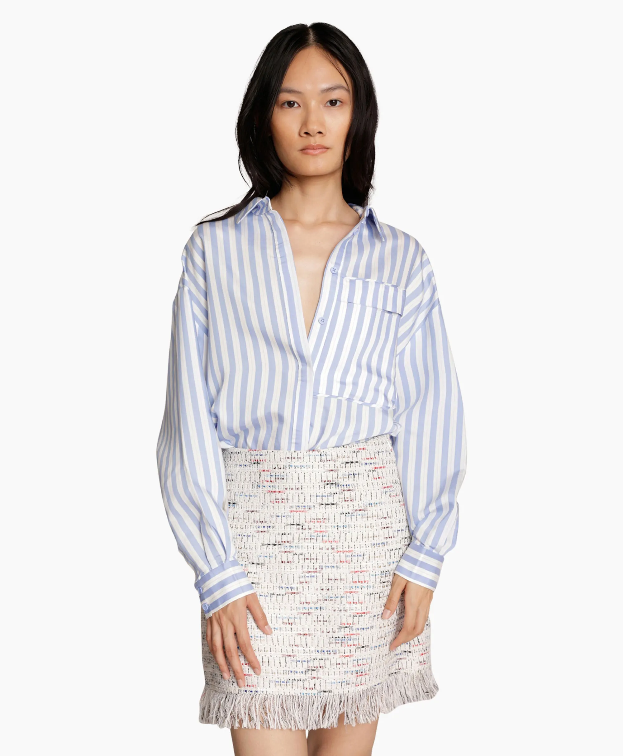 Munthe Minirok Michigan Off White*Dames Rokken