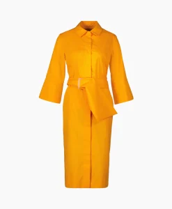 Natan Midi Jurk Adea-J5Zn01 Oranje*Dames Jurken