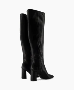 Natan Schoenen Langelaars Duniazwart*Dames Laarzen