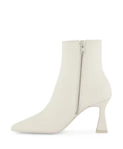 Nubikk Enkellaars Laars Ace Yada Beige*Dames Laarzen