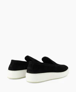 Nubikk Loafer Jiro Mio Zwart*Heren Instappers