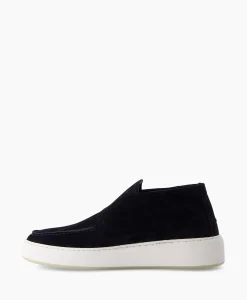Nubikk Loafer Jiro Suo Donker Blauw*Heren Instappers