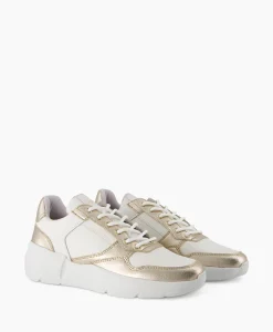 Nubikk Sneaker Roque Road Wave Wit*Dames Sneakers