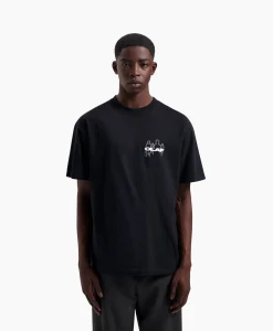 Olaf Hussein T-Shirt Transit Tee Zwart*Heren T-Shirts