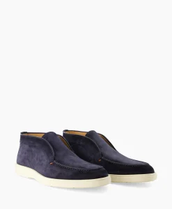 Santoni Loafer Digits-D-Gex Blauw*Heren Instappers