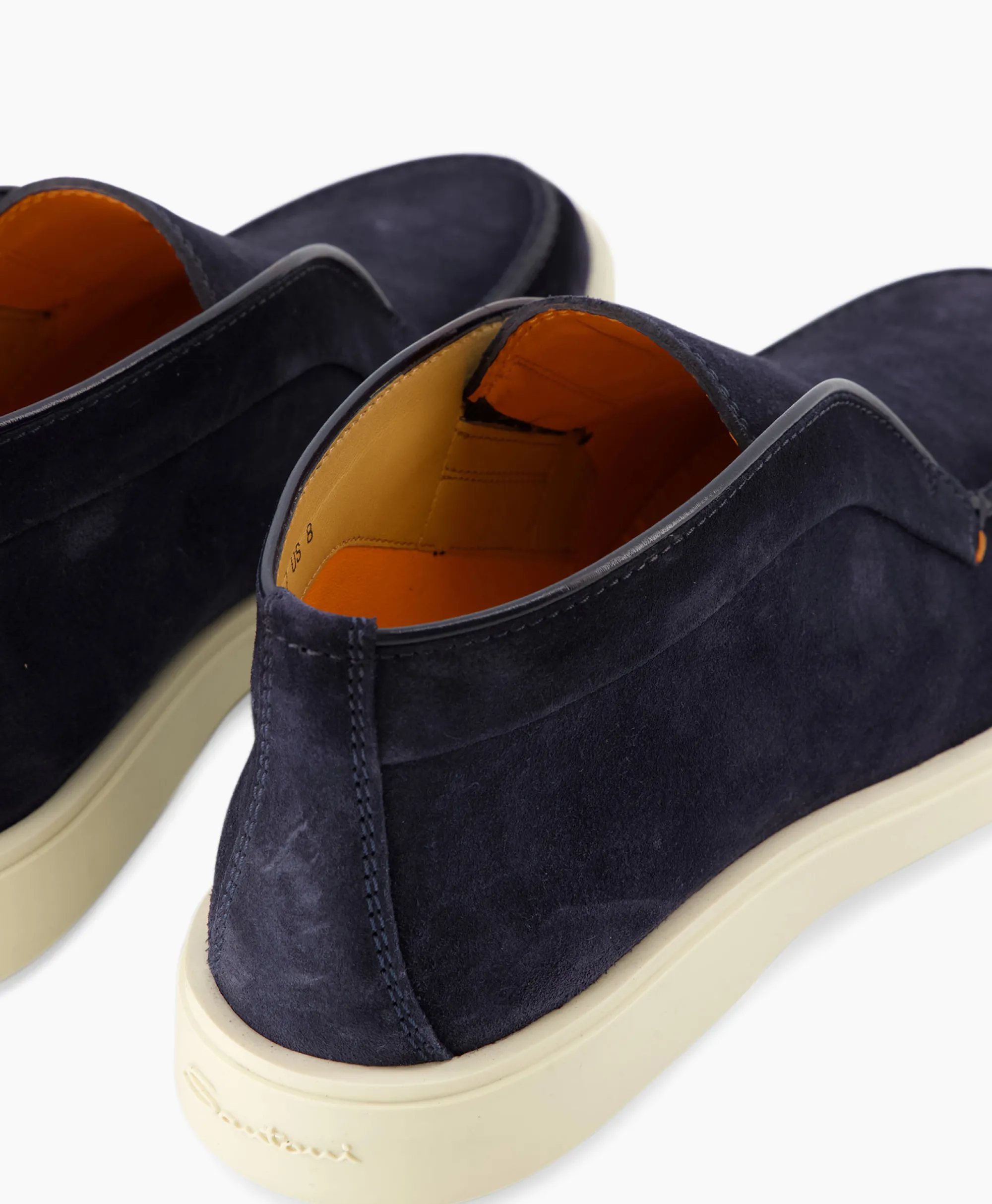 Santoni Loafer Digits-D-Gex Blauw*Heren Instappers