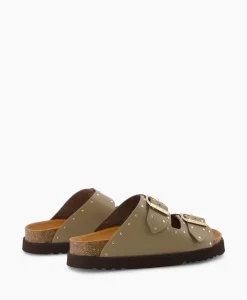 Scholl Iconic Sandaal F306131062 Taupe*Dames Sandalen