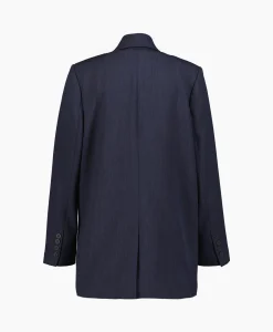 Selected Femme Jasje Rita Ls Relaxed Blazer D Sapdonker Blauw*Dames Blazers