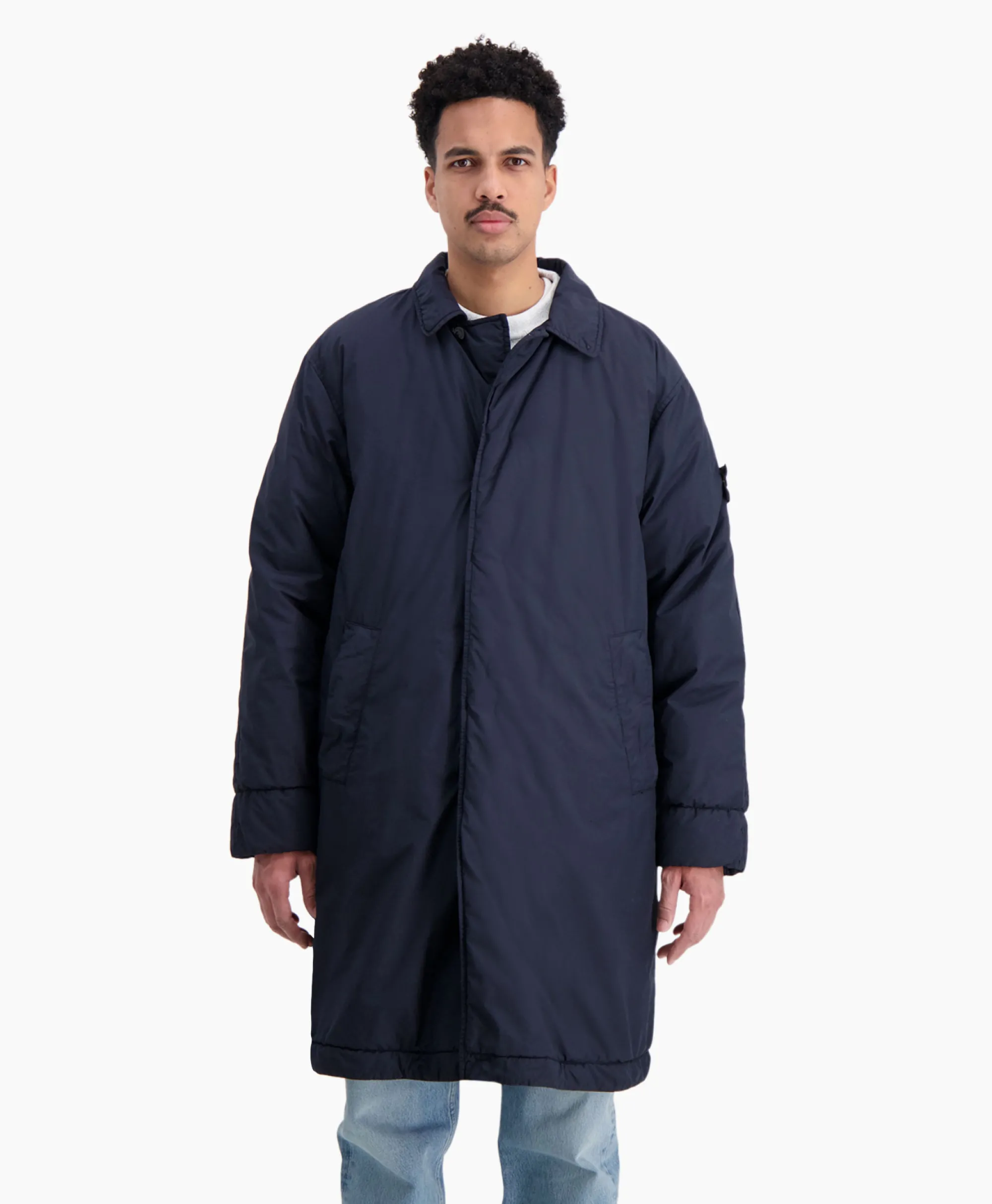 Stone Island Jas 71332 Blauw*Heren Jassen
