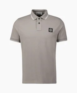 Stone Island Polo 2Sc18 Grijs*Heren Polo's