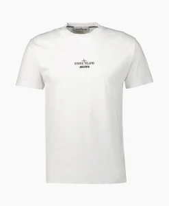 Stone Island T-Shirt 2Ns91 Wit*Heren T-Shirts