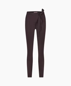 Studio Anneloes Broek Katlyn Bonded Trousers Bruin*Dames Broeken