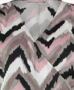 Studio Anneloes Jurk Juno Satin Wrap Dress Ecru*Dames Jurken