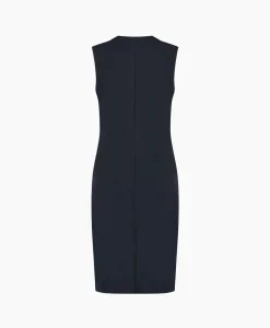 Studio Anneloes Jurk Simplicity Sls Dress Donker Blauw*Dames Jurken